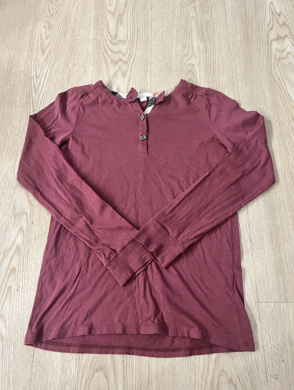 Burberry Girls Long Sleeve 12 Youth